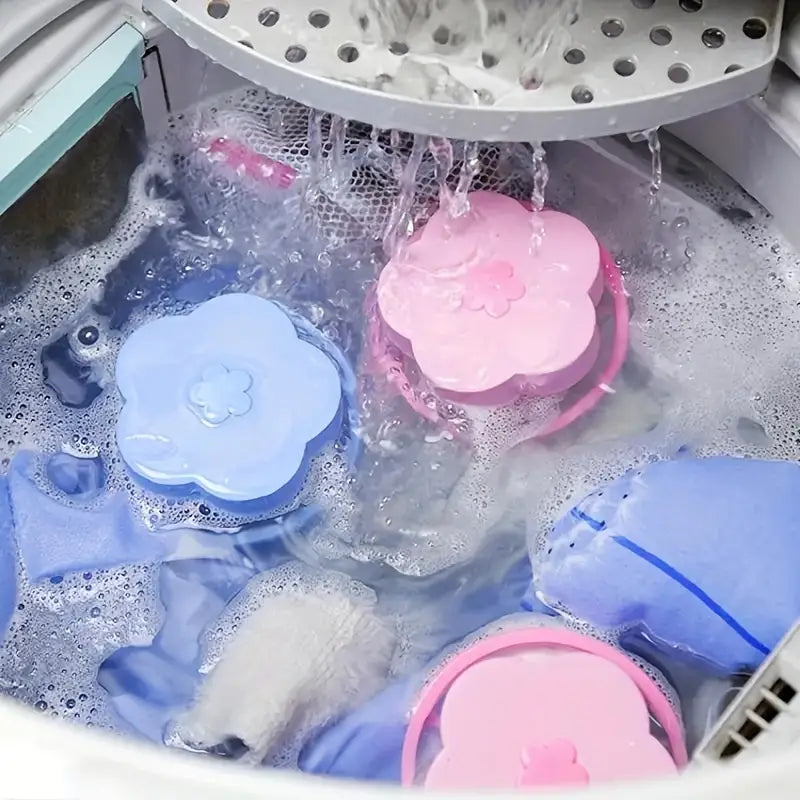 (Pack of 3) Reusable Washing Machine Filter dust particles Hair and Lint Garbage Catcher