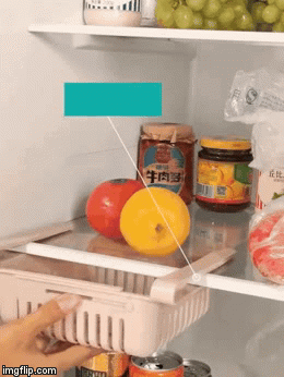Buy 1 get 2 Free Offer Adjustable Fridge Storage Basket Racks & Sliding Tray Pack of 3 Sets