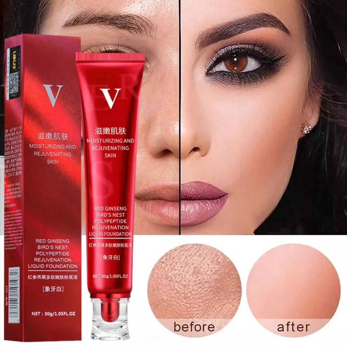 FV Oil-Control Ivory Foundation (With Box)